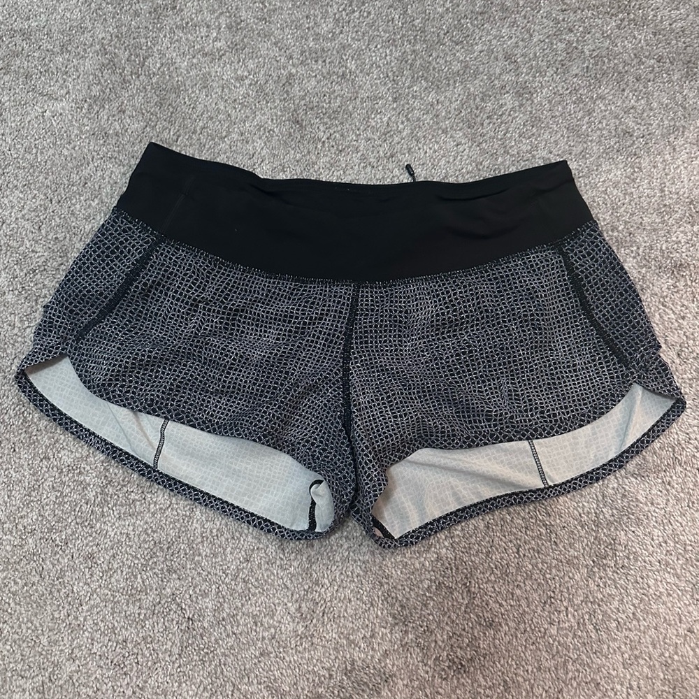 Lululemon speed shorts